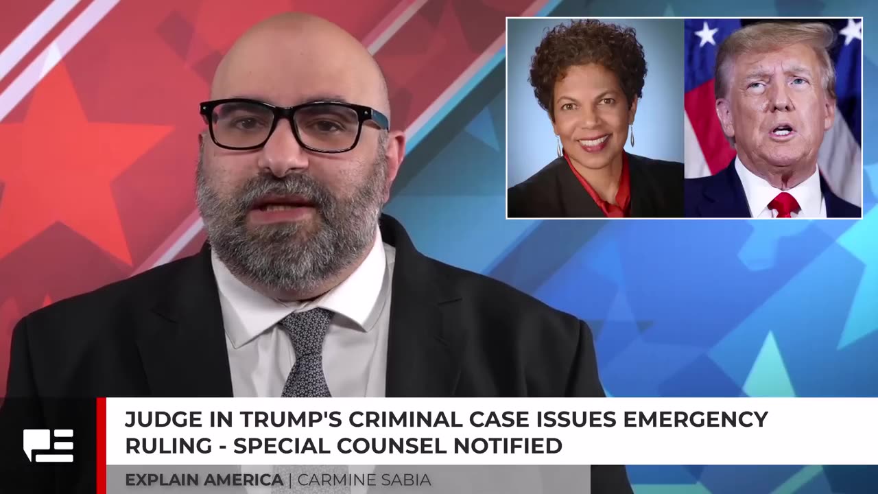 230806 Judge In Trumps Criminal Case Issues Emergency Ruling - Special Counsel Notified.mp4