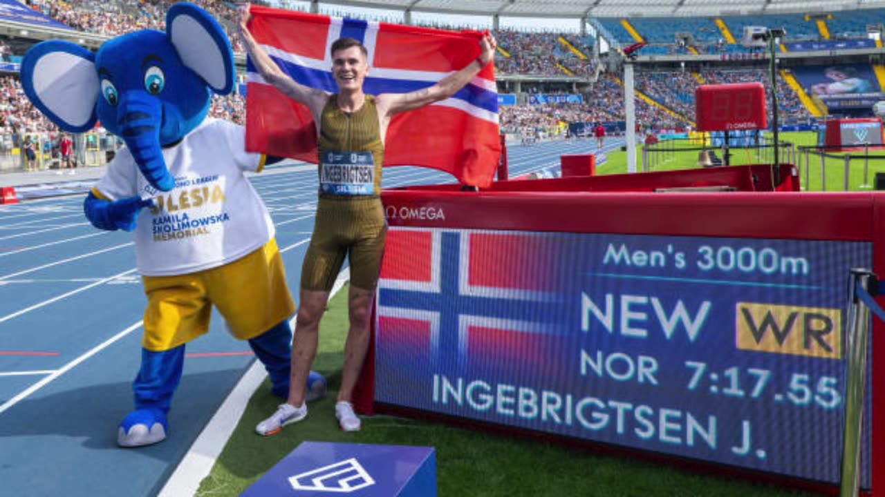 Jakob Ingebrigtsen Shatters 3,000M World Record at Silesia Diamond League Spectacle!