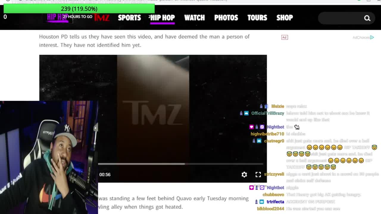 DJ Akademiks goes back through the Footage of Takeoff’s Sh****ng to find where DJ pat was!