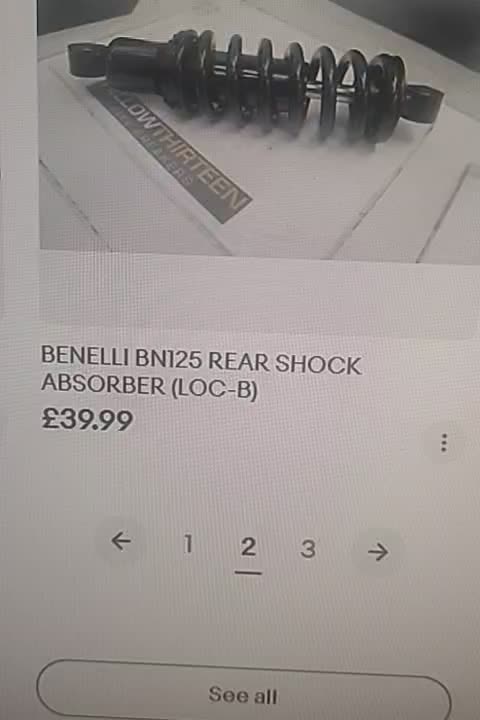 Beneilli BN125 parts for sale