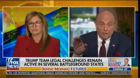 Trump Attorney Rudy Giuliani Says Election will Be Overturned We Have Proof - November 2020