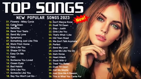 Top 40 songs of 2022 2023 best english songs