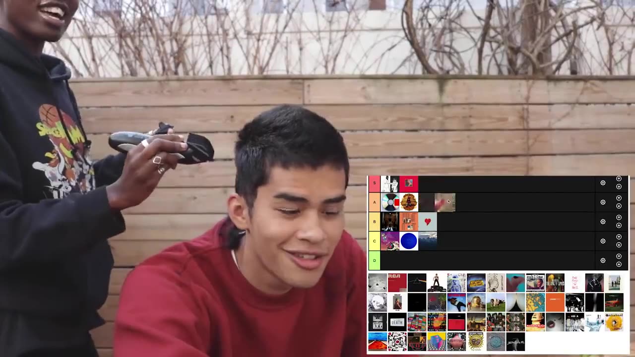 My Girlfriend Cuts My Hair, also I Rank My Music Tier List (re-upload)