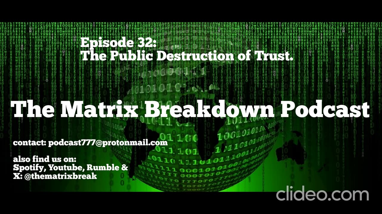 Ep. 32 - The Public Destruction of Trust