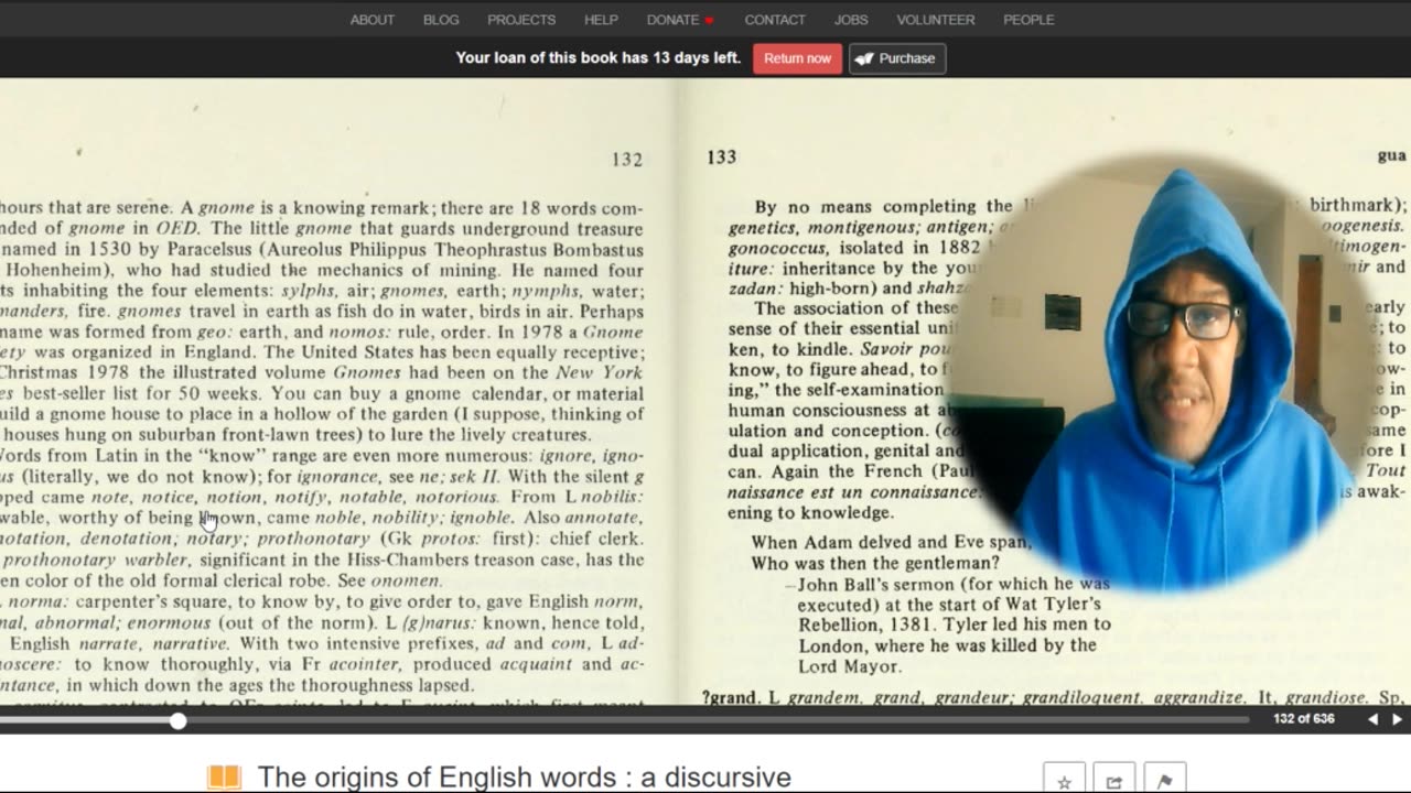 Etymological evidence showing that the word native is referring to genetics.
