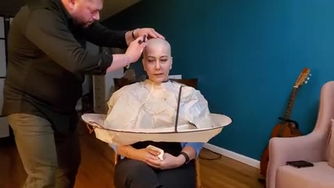 Hair re-shaving procedure again 2024