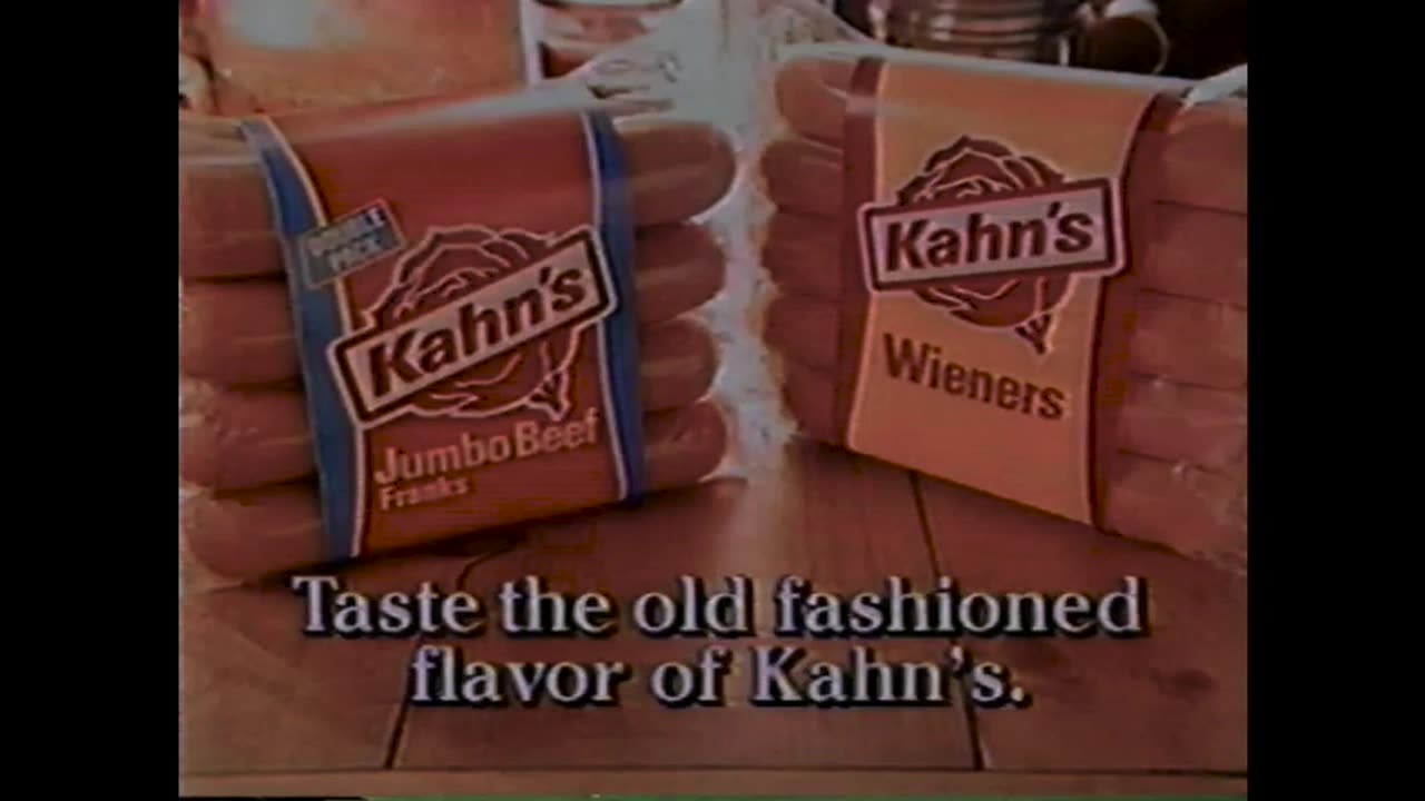 April 30, 1990 - Promo for Connie Chung 'Face to Face' with Gene Wilder & Kahn's Hot Dog Ad