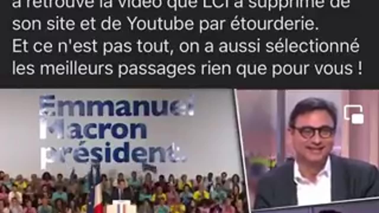 Un portrait de Macron a sa juste valeur !!