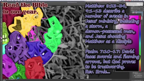 Message from Rev. Ernie: Let's read the Bible in one year! Day 10