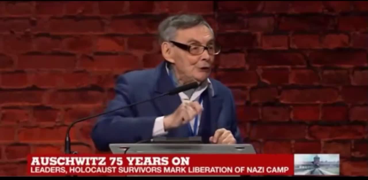 Auschwitz survivor 94-year-old Marian Turski explains how it happened