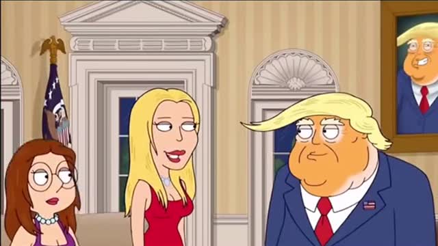 Trump Gets"Naughty*With Meg in The White House