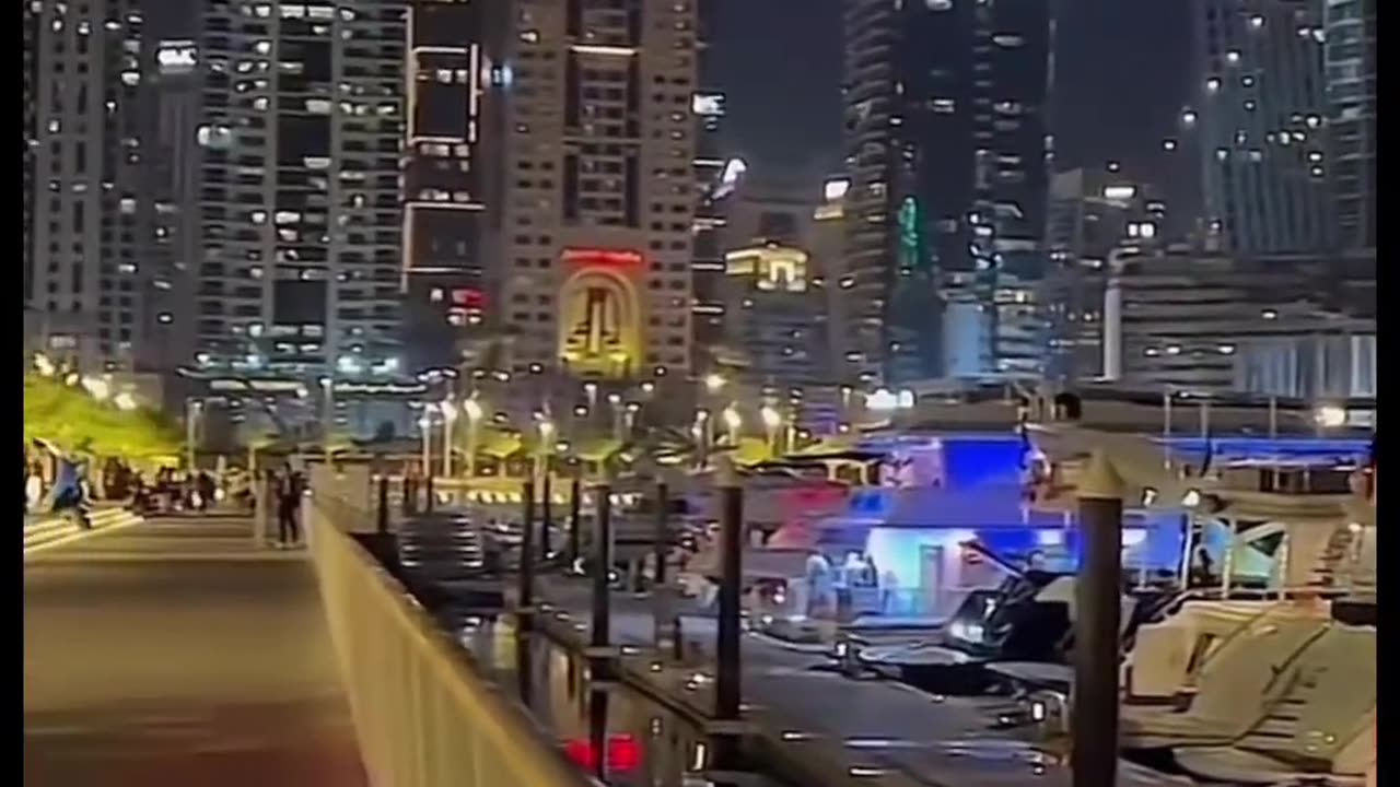 Dubai Street Tour Night Trip _ Boney M Ma Bakar _ #viral #youtubeshorts #daudtvofficial #shorts