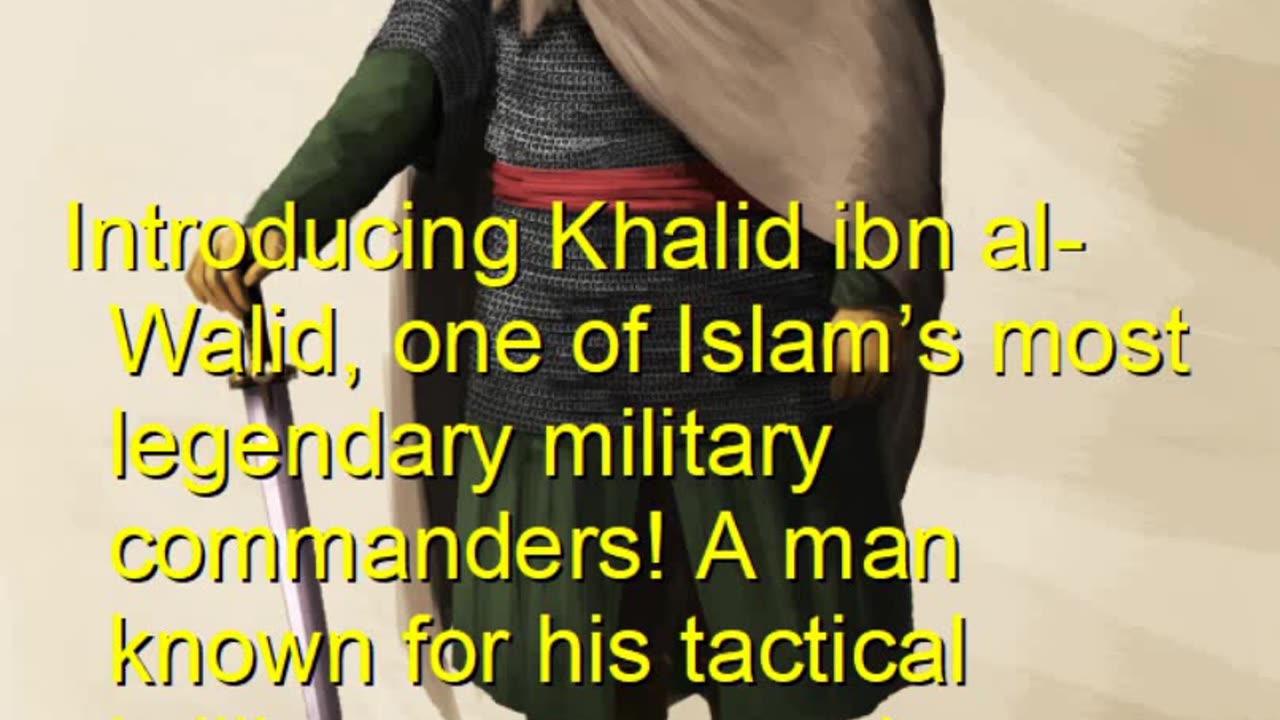 Khalid ibn Walid is no 6 of Top 10 Military Leaders of All Time