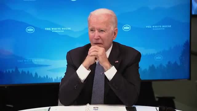 President Biden and Vice President Kamala Harris are meeting with governors to discuss wildfires.