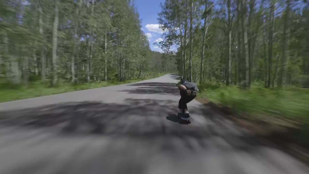 Longboarding - Passing Cars Down Epic Mountain Road!-4