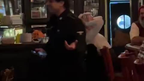 Man wearing Nazi costume booted from New York City bar in viral video