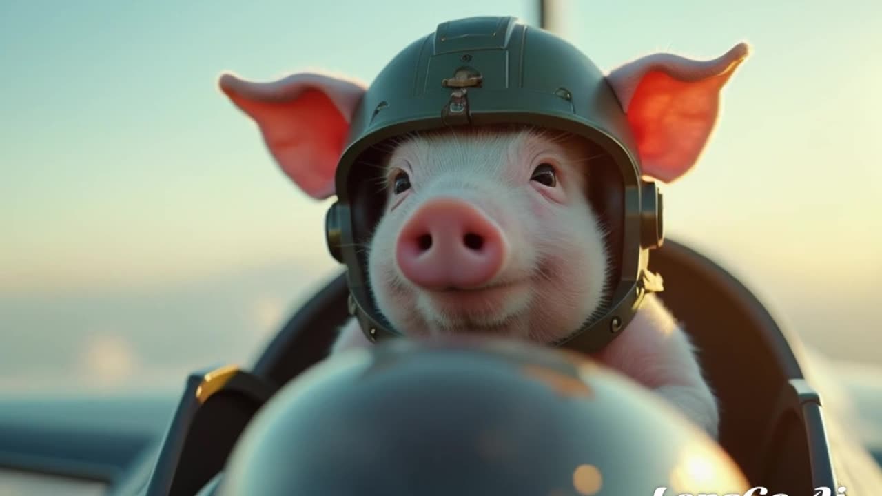 funny pig
