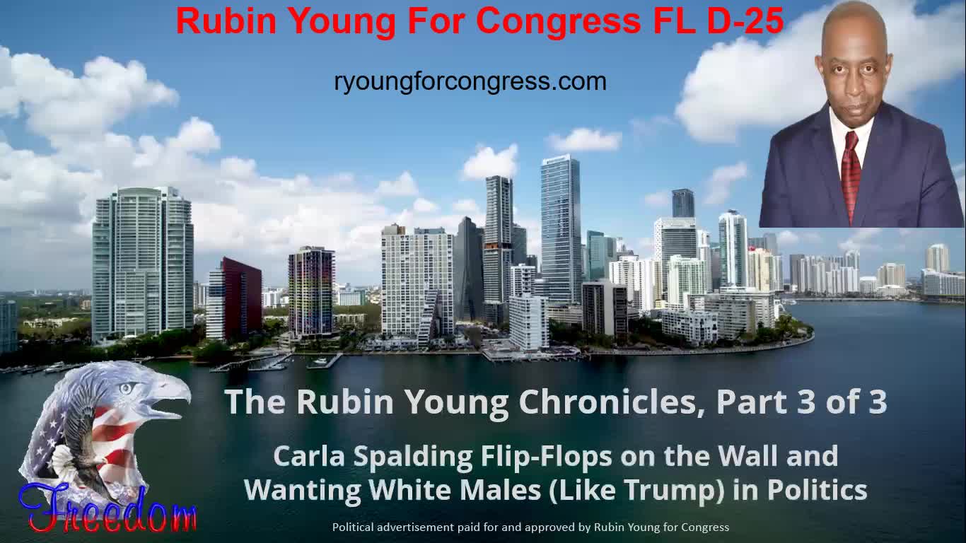 Rubin Young 3 of 3 Interview and Carla Spalding is a Flip-Flopper