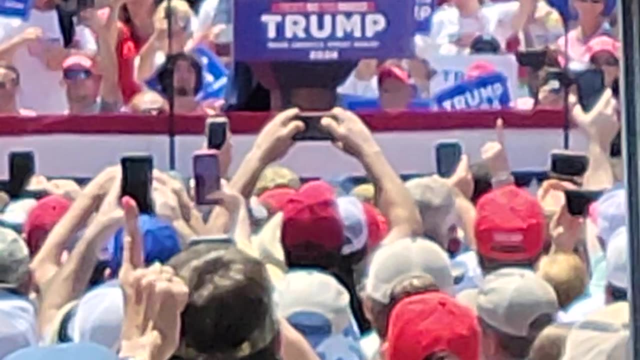 Donald J. Trump closing speech clip in Pickens, SC (7/1/2023)