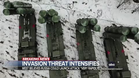 Threat of Russian invasion of Ukraine intensifies