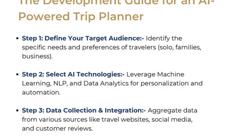 How AI is Revolutionizing Trip Planning: Benefits & Development Guide