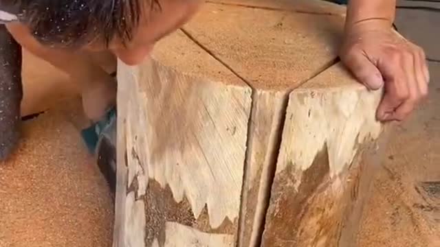 China wood cut