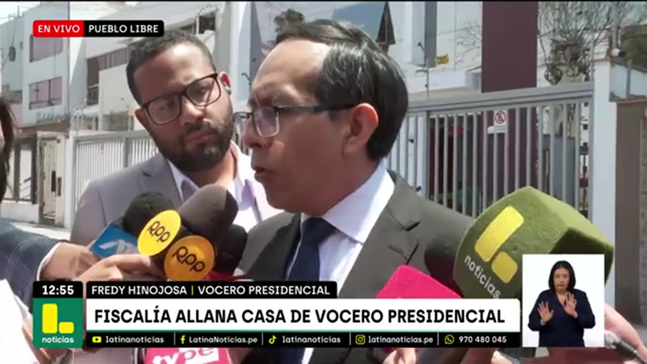 Vocero presidencial se pronuncia tras allanamiento: "Debe sancionarse a quien corresponda"