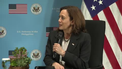 US Vice President Kamala Harris attends town hall on women empowerment