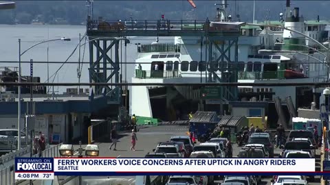 Tempers flare on WA ferries | short news Seattle