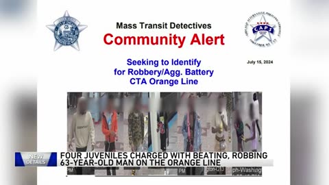 11-year-old girl among 4 juveniles charged in CTA Orange Line attack | WGN News