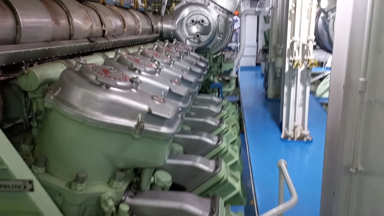 Engine Roon Roro pasenger ship