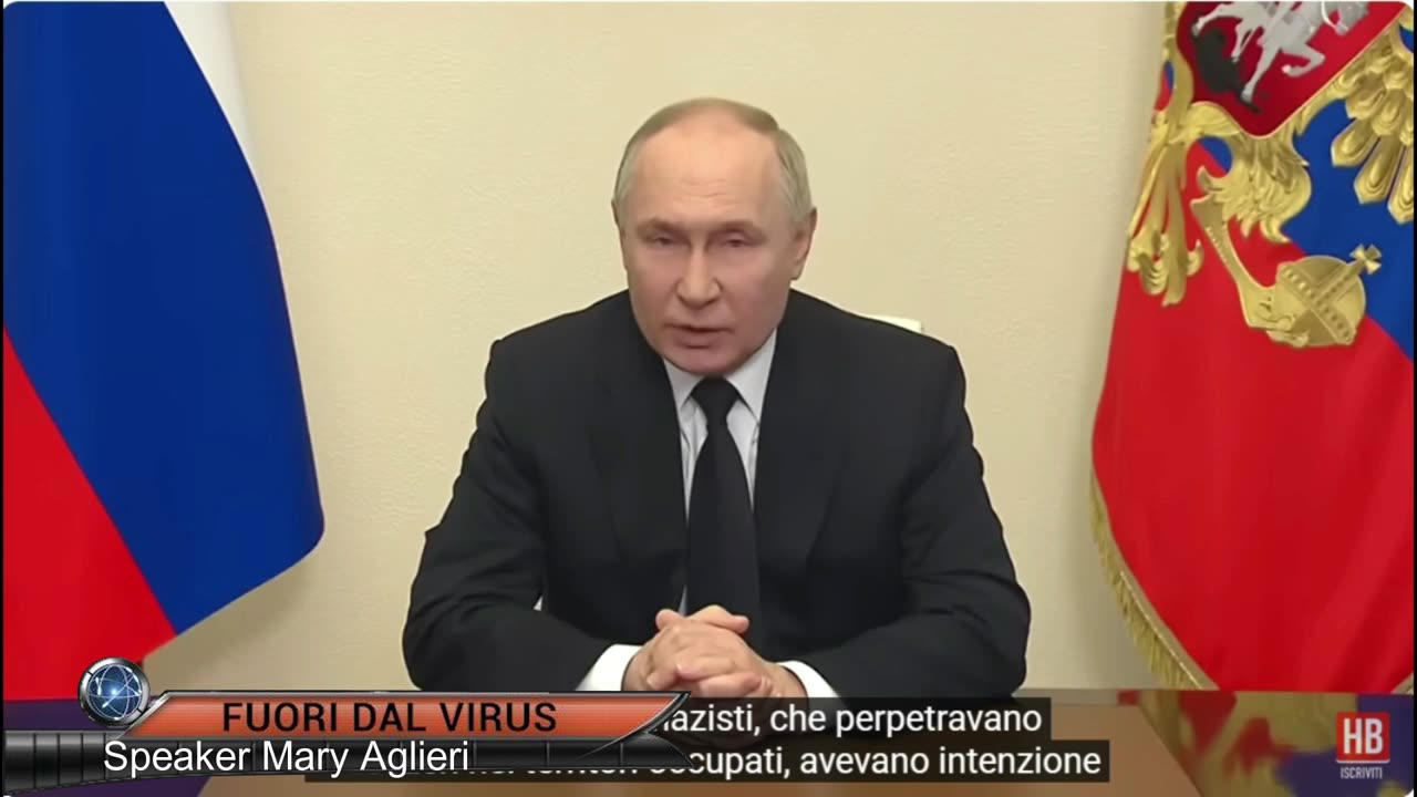 PUTIN DISCORSO STRAGE TERRORISTICA Fuori dal Virus n.1009.SP