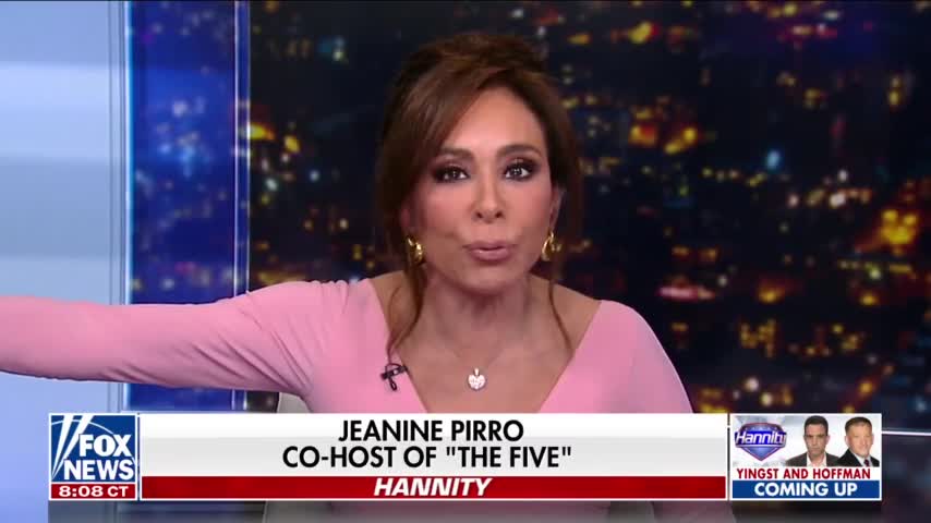 'The Five' co-host Jeanine Pirro stands up for Florida's parental rights law on 'Hannity.'