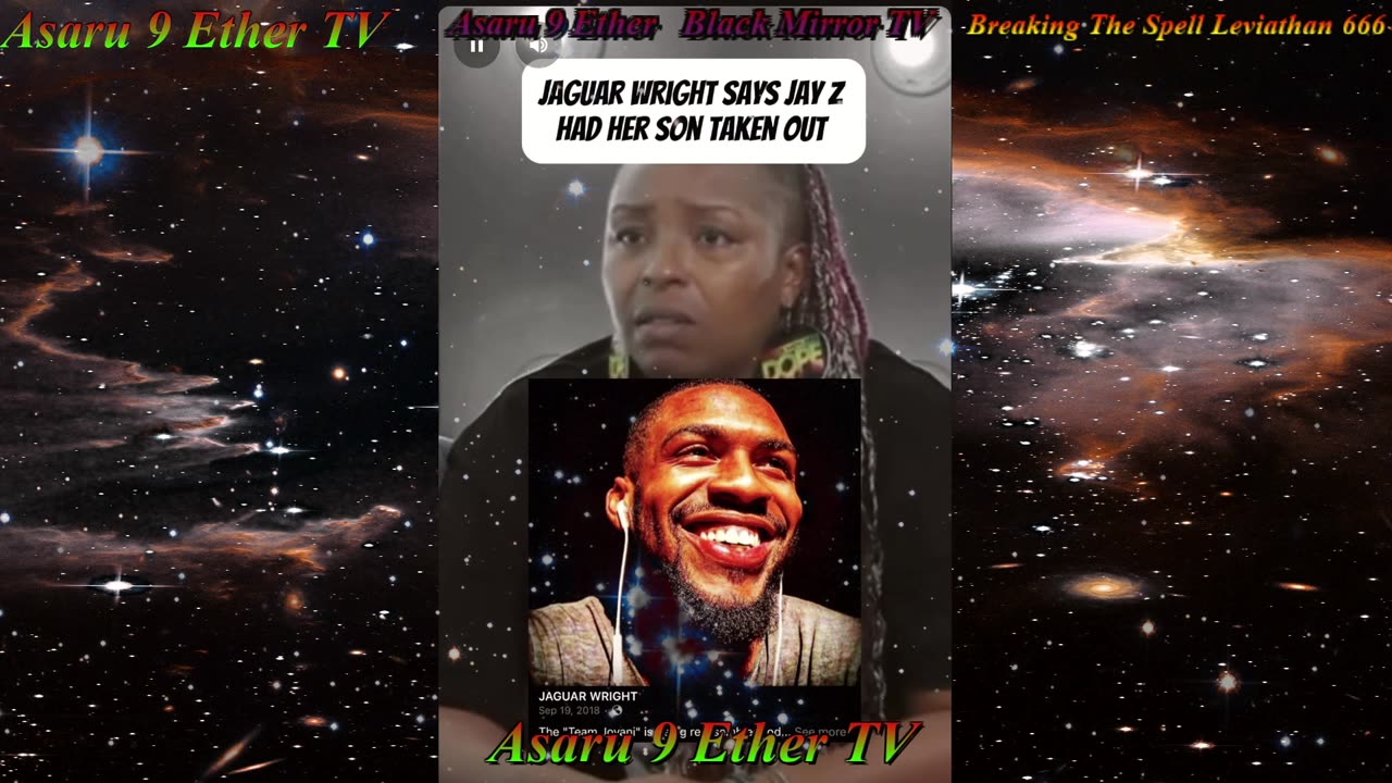 Jaguar Wright Son Take off The Planet By Jay Z Masonic Hand " Evil Jay Z Next "