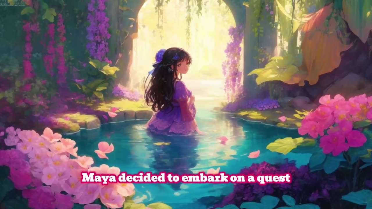 "Maya's Key to Wonder: A Tale of Courage and Discovery"bedtime💖storykids