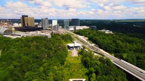 Luxembourg 🇱🇺🦅 from the view of a Drone