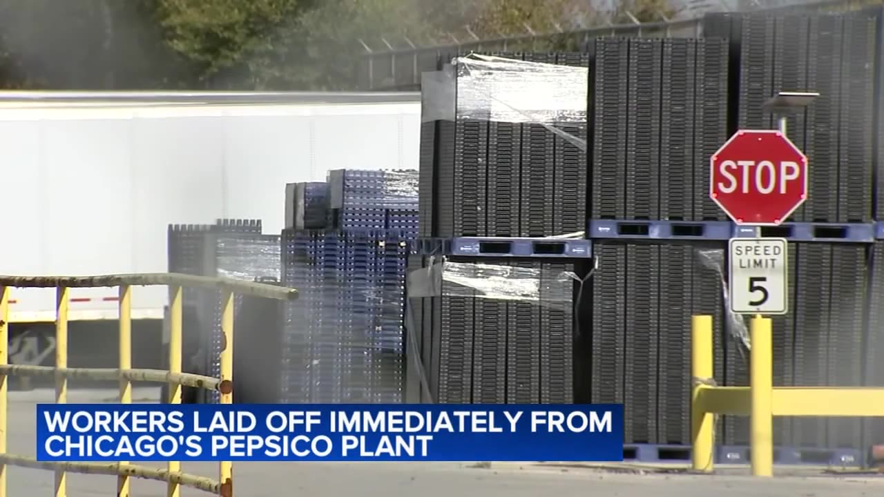 Hundreds laid off as PepsiCo abruptly closes Chicago plant