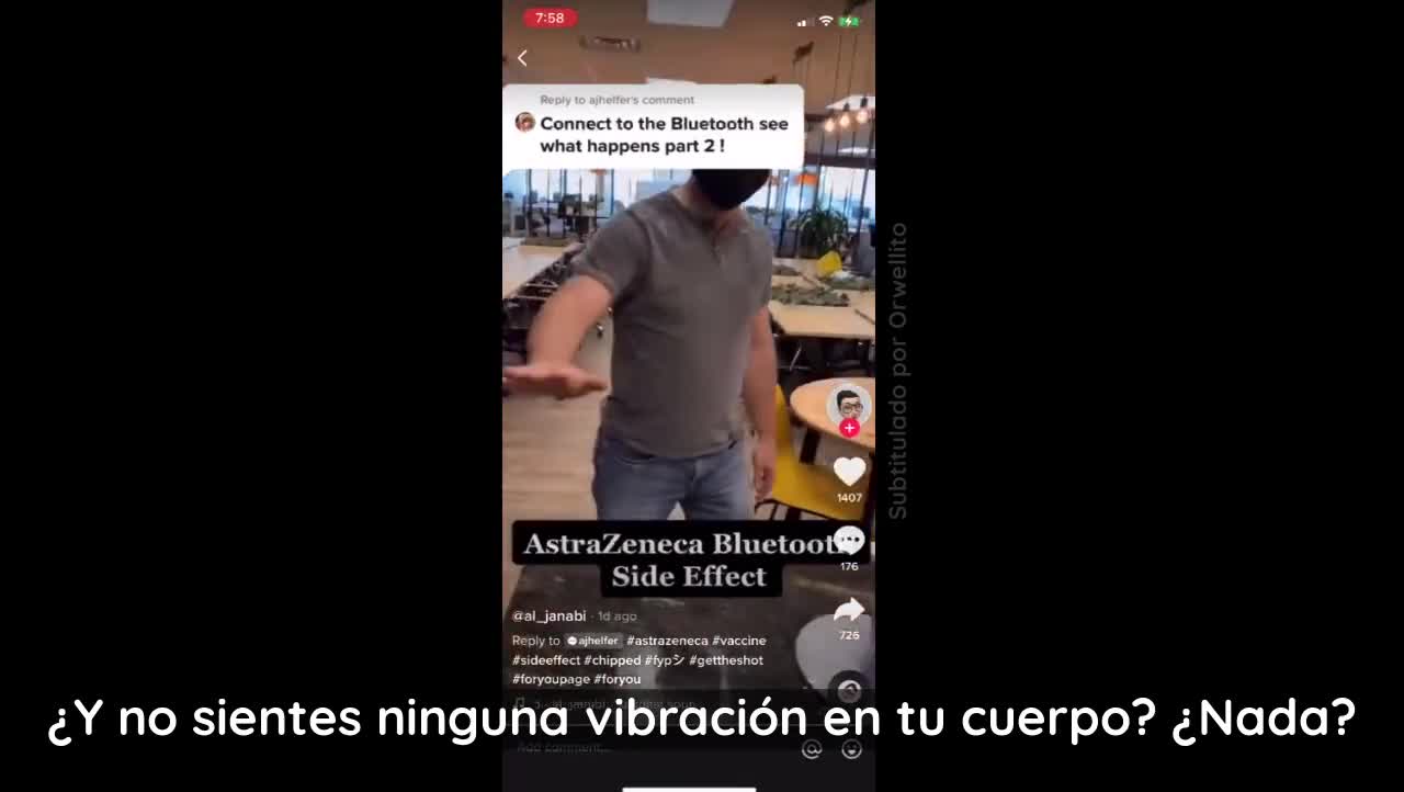 vaccinated connects to wireless devices / vacunado se conecta a los dispositivos inalámbricos