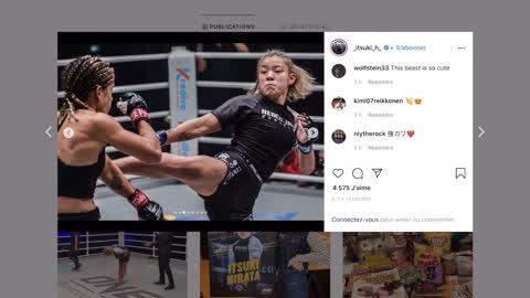 UNE COMBATTANTE DE MMA SE DÉGUISE EN C-18 - Dragon ball