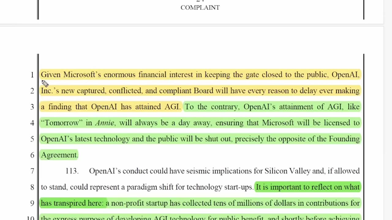 Microsoft vs OpenAI Lawsuit: The Battle for AGI Supremacy