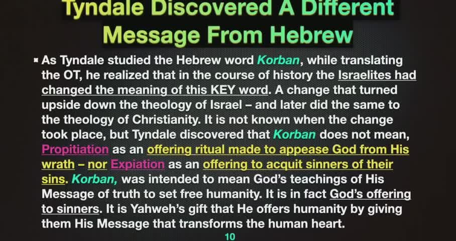 Fred Zurcher on At-one-ment part 1 of 4