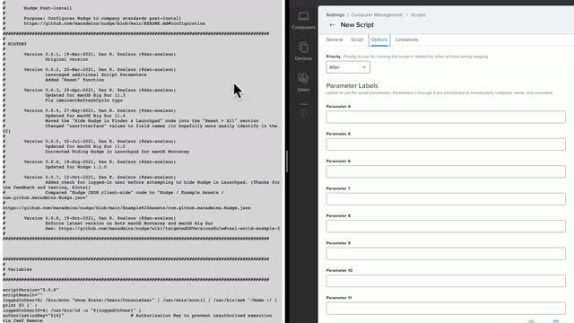 Nudge Post-install: Script