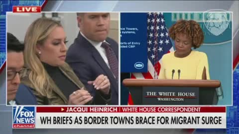 KJP gets REKT into next year when she tries to lie about border crisis response