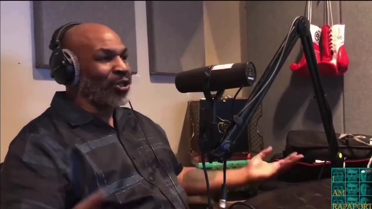 Mike Tyson just shut down the human herpe Rapport 💥