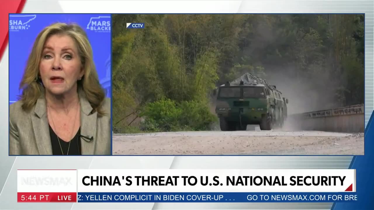 Marsha Blackburn Bashes Biden For Lack of Action on China