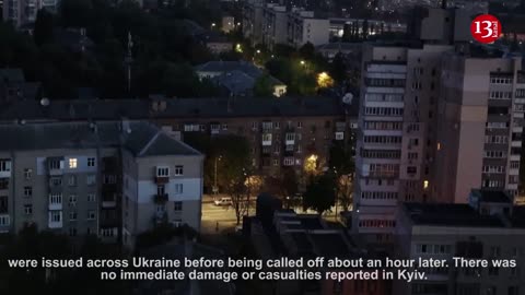 Explosions heard over Kyiv