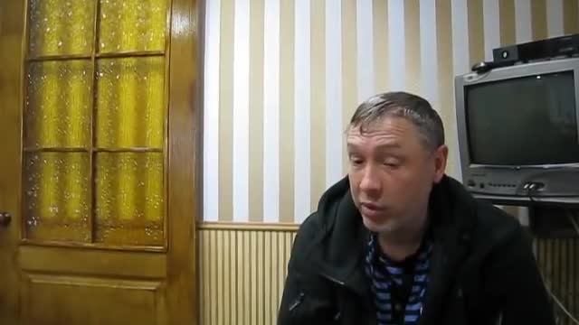 Videotagebuch Donezk 2014 (16) - Interview mit Nikolai in Snejhnoje (Teil 1) ReUpload