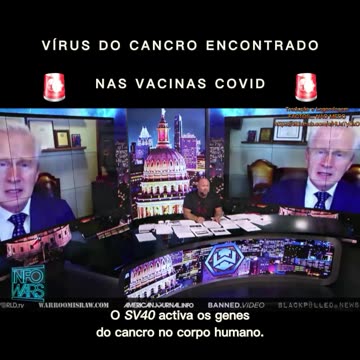 💉⚠️Dr. Peter McCullough: VÍRUS DO CANCRO ENCONTRADO NAS INOCULAÇÕES COVID💉⚠️