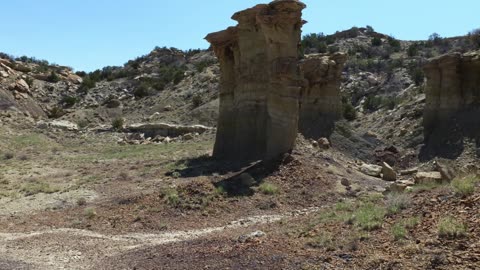 Desert hike near the Continental Divide in New Mexico.