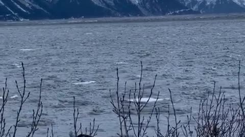 GLITCH IN THE MATRIX ~SNOW IN THE MIRROR BUT NO SNOW OUTSIDE